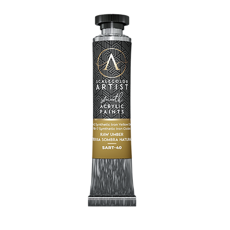 Tinta Acrílica Artist - RAW UMBER - Scale75 (20ml)