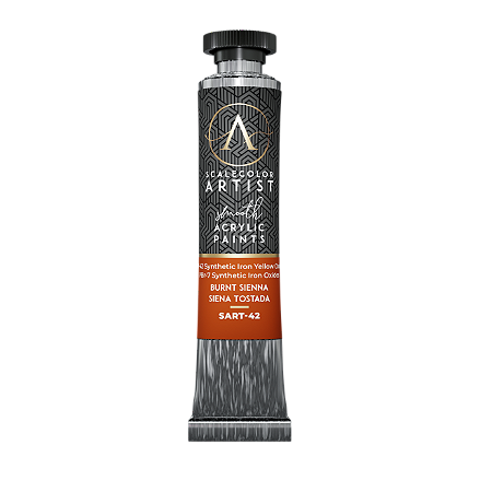 Tinta Acrílica Artist - BURNT SIENNA - Scale75 (20ml)