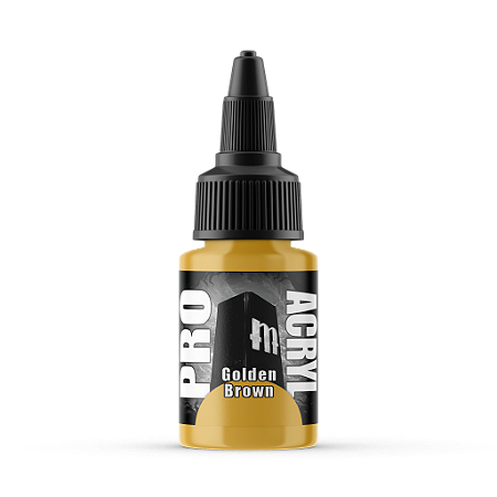 Tinta Acrílica Artística GOLDEN BROWN - Pro Acryl (22ml)