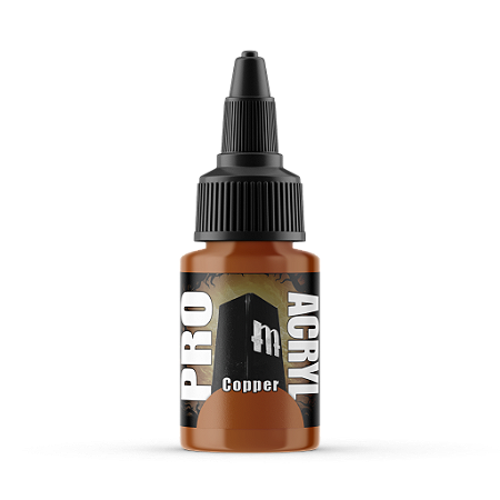 Tinta Acrílica Metálica COPPER - Pro Acryl (22ml)