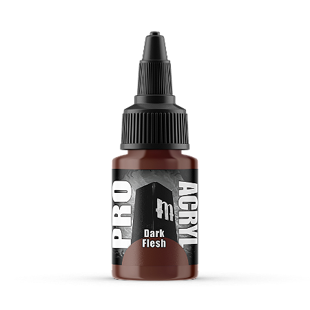 Tinta Acrílica Artística DARK FLESH - Pro Acryl (22ml)