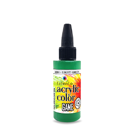 Tinta Acrílica Talento GAME - LIGHT GREEN - 30ml