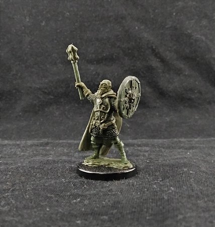 Bartholomeu, O Peregrino da Luz - Miniatura de Metal para RPG