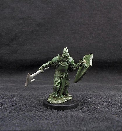 Gruzak, O Racha Crânios - Miniatura de Metal para RPG