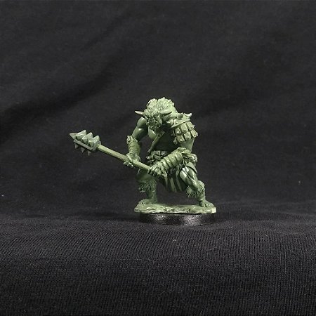 Bugbear Bárbaro  - Miniatura de Metal para RPG
