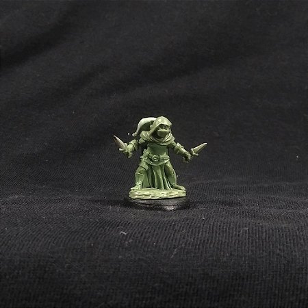 Ladrão Halfling - Miniatura de Metal para RPG