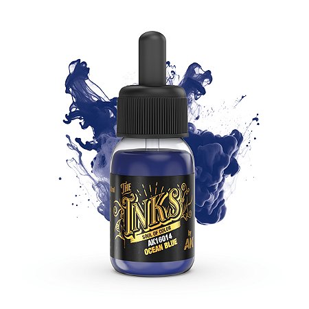 Ink Acrílica OCEAN BLUE - AK Interactive (30ml)