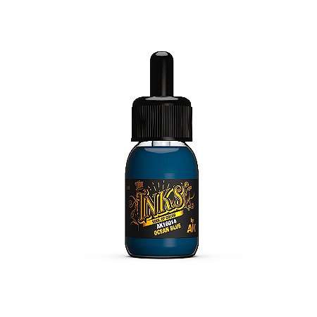 Ink Acrílica OCEAN BLUE - AK Interactive (30ml)