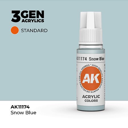 Tinta Acrílica SNOW BLUE - AK Interactive (17ml)