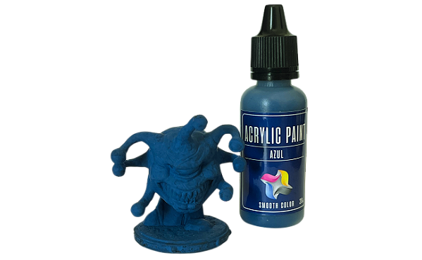 Tinta Acrílica AZUL - Smooth 3d (20ml)