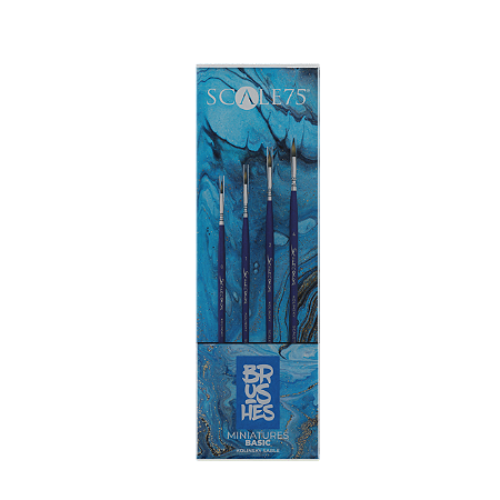 Conjunto KOLINSKY TAJMYR Scale75 - 4 Pincéis Básicos