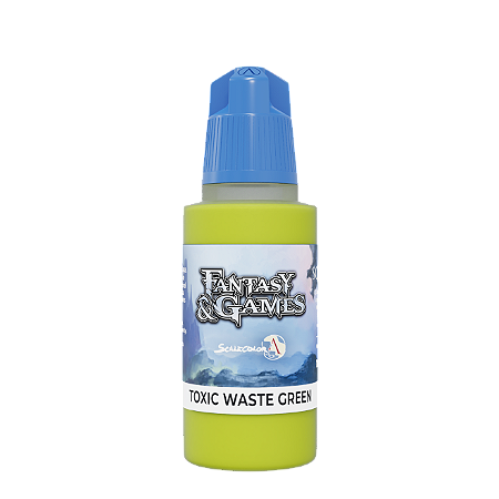Tinta Acrílica Fantasy - TOXIC WASTE GREEN - Scale 75 (17ml)
