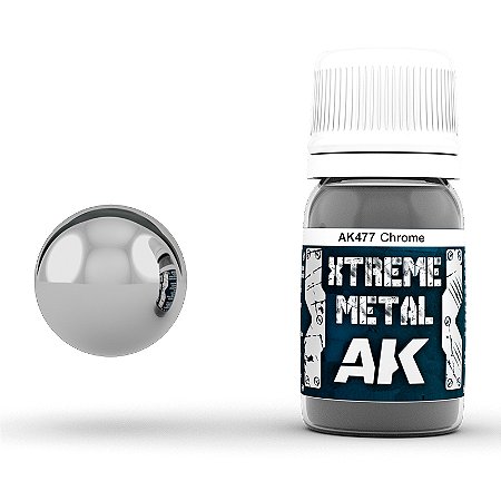 Xtreme Metal CHROME - AK Interactive (30ml)