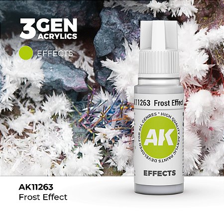 Tinta Acrílica FROST EFFECT - AK Interactive (17ml)