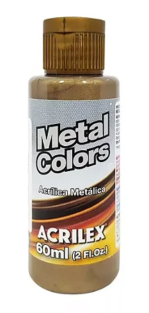 Tinta Metal Colors BRONZE - Acrilex (60ml)