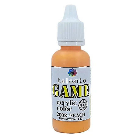 Tinta Acrílica Game - PEACH - Talento (20ml)