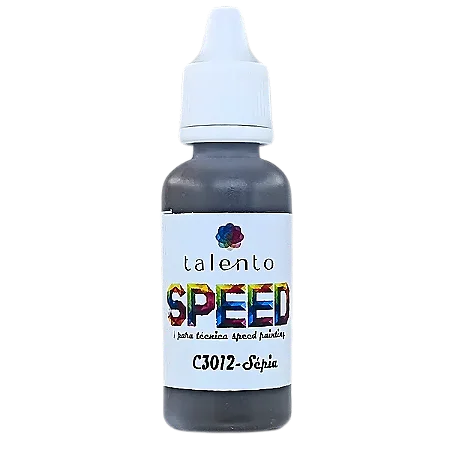 Tinta Acrílica Speed - SÉPIA - Talento (20ml)