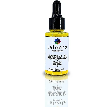 Ink Acrílica AMARELO - Talento (25ml)