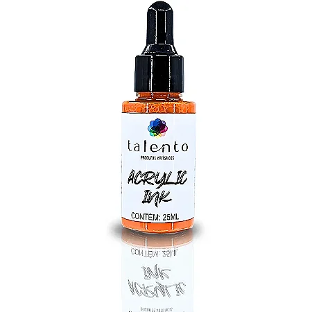 Ink Acrílica LARANJA - Talento (25ml)