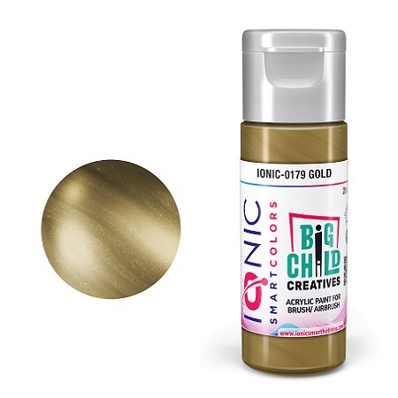 Tinta Acrílica GOLD (Dourado) - IONIC (20ml)