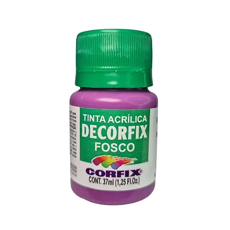 Tinta Acrílica Decorfix Fosca MAGENTA - Corfix (37ml)