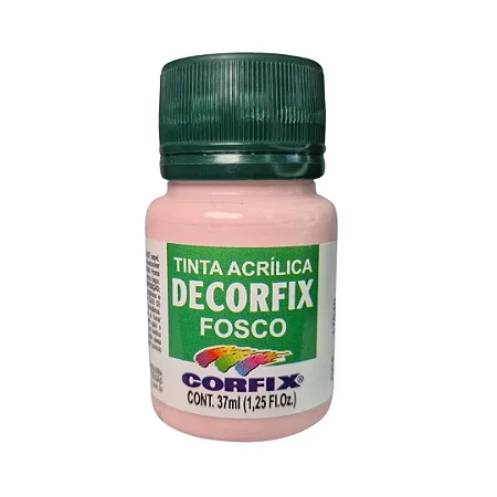 Tinta Acrílica Decorfix Fosca ROSA PRIMAVERA - Corfix (37ml)