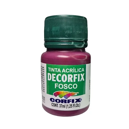 Tinta Acrílica Decorfix Fosca AMORA - Corfix (37ml)