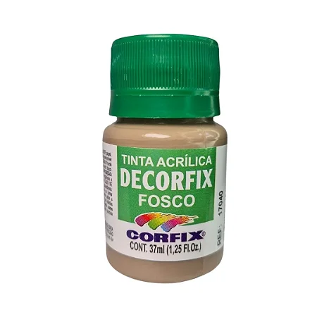Tinta Acrílica Decorfix Fosca MUSHROOM - Corfix (37ml)