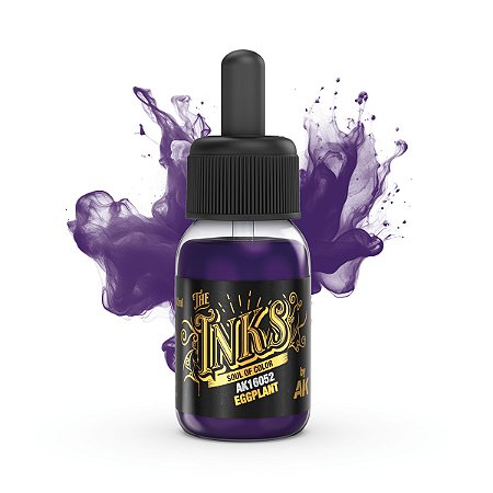 Ink Acrílica EGGPLANT - AK Interactive (30ml)