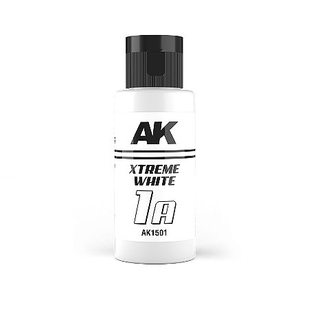 Tinta Acrílica Dual Exo 1A - XTREME WHITE - AK Interactive (60ml)