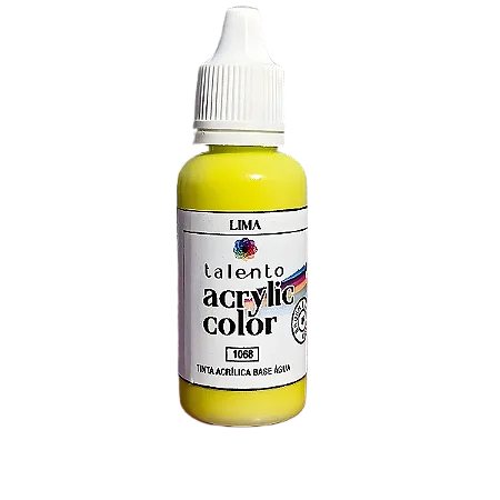 Tinta Acrílica Acrylic Color - LIMA - Talento (20ml)