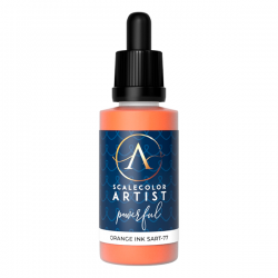 Ink Acrílica Artist - ORANGE INK - Scale75 (20ml)