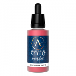 Ink Acrílica Artist - CRIMSON INK - Scale75 (20ml)