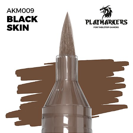 Marcador Acrílico Playmarker - BLACK SKIN - AK Interactive