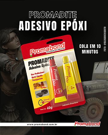 Kit Adesivo Epóxi Promadite - Promabond (40g)