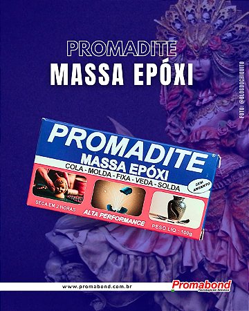 Kit Massa Epóxi Promadite - Promabond (100g)