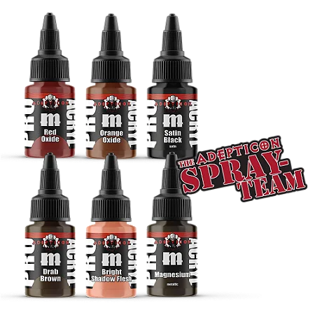 Conjunto Tintas Acrílicas Artísticas - ADEPTICON - Pro Acryl (Box 6x 22ml)