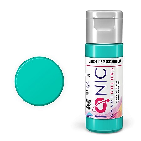 Tinta Acrílica MAGIC GREEN - IONIC Smart Colors (20ml)