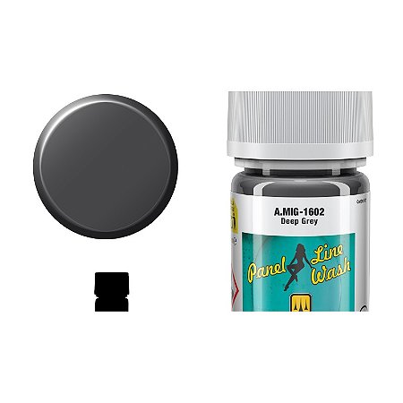 Panel Line Wash (PLW) - DEEP GREY - AMMO (35ml)