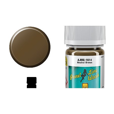 Panel Line Wash (PLW) - NEUTRAL BROWN - AMMO (35ml)