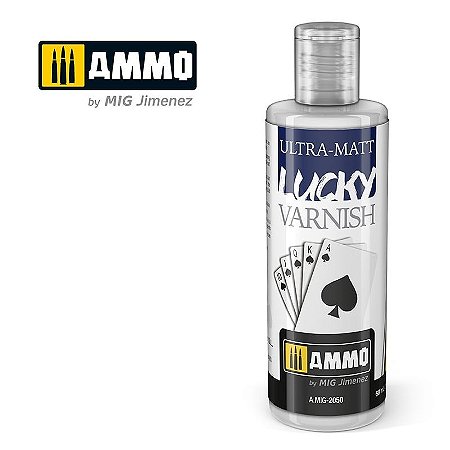 Verniz Acrílico Lucky ULTRA-MATT - AMMO (60ml)