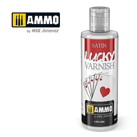Verniz Acrílico Lucky SATIN - AMMO (60ml)