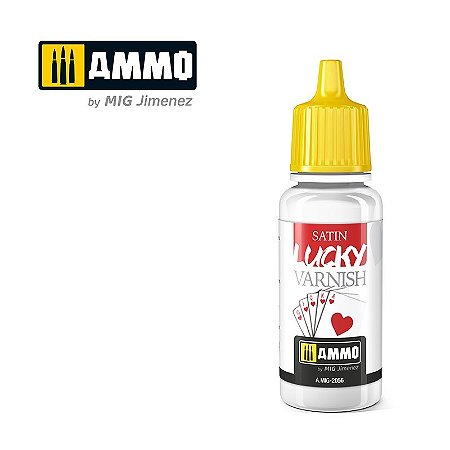 Verniz Acrílico Lucky SATIN - AMMO (17ml)