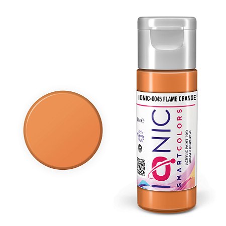 Tinta Acrílica FLAME ORANGE - IONIC Smart Colors (20ml)