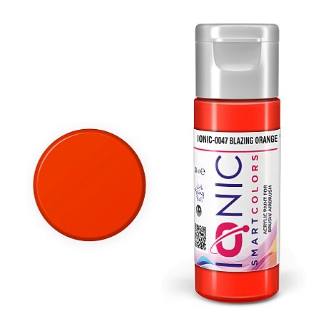 Tinta Acrílica BLAZING ORANGE - IONIC Smart Colors (20ml)