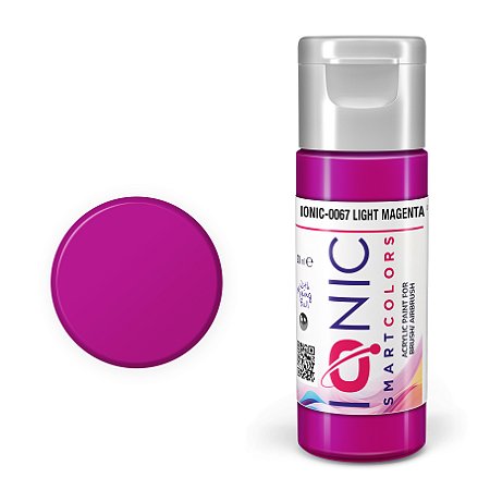 Tinta Acrílica LIGHT MAGENTA - IONIC Smart Colors (20ml)