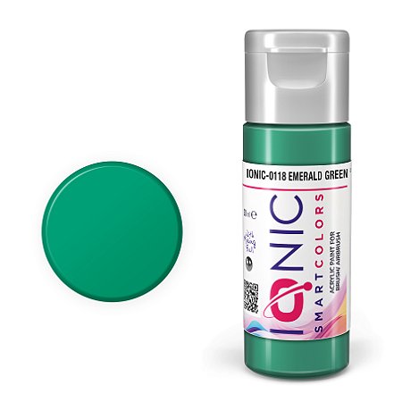 Tinta Acrílica EMERALD GREEN - IONIC Smart Colors (20ml)
