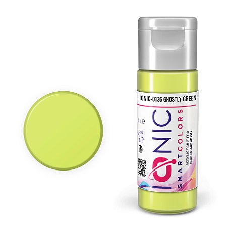Tinta Acrílica GHOSTLY GREEN - IONIC Smart Colors (20ml)