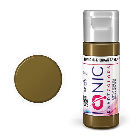 Tinta Acrílica BROWN GREEN - IONIC Smart Colors (20ml)