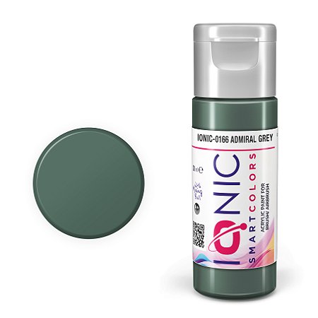 Tinta Acrílica ADMIRAL GREY - IONIC Smart Colors (20ml)